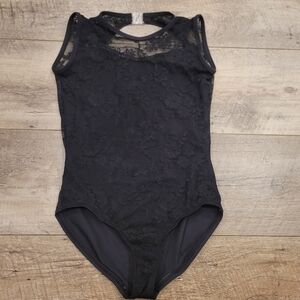 Baltogs Black Lace MC Leotard